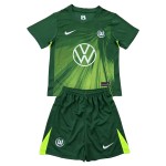 Günstige Fußballtrikots VfL Wolfsburg Kinder Heimtrikot 2025-26 Kurzarm